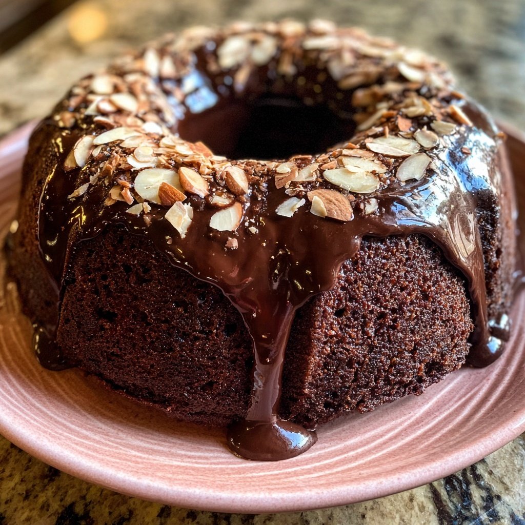 Chocolate Almond Flour Cake