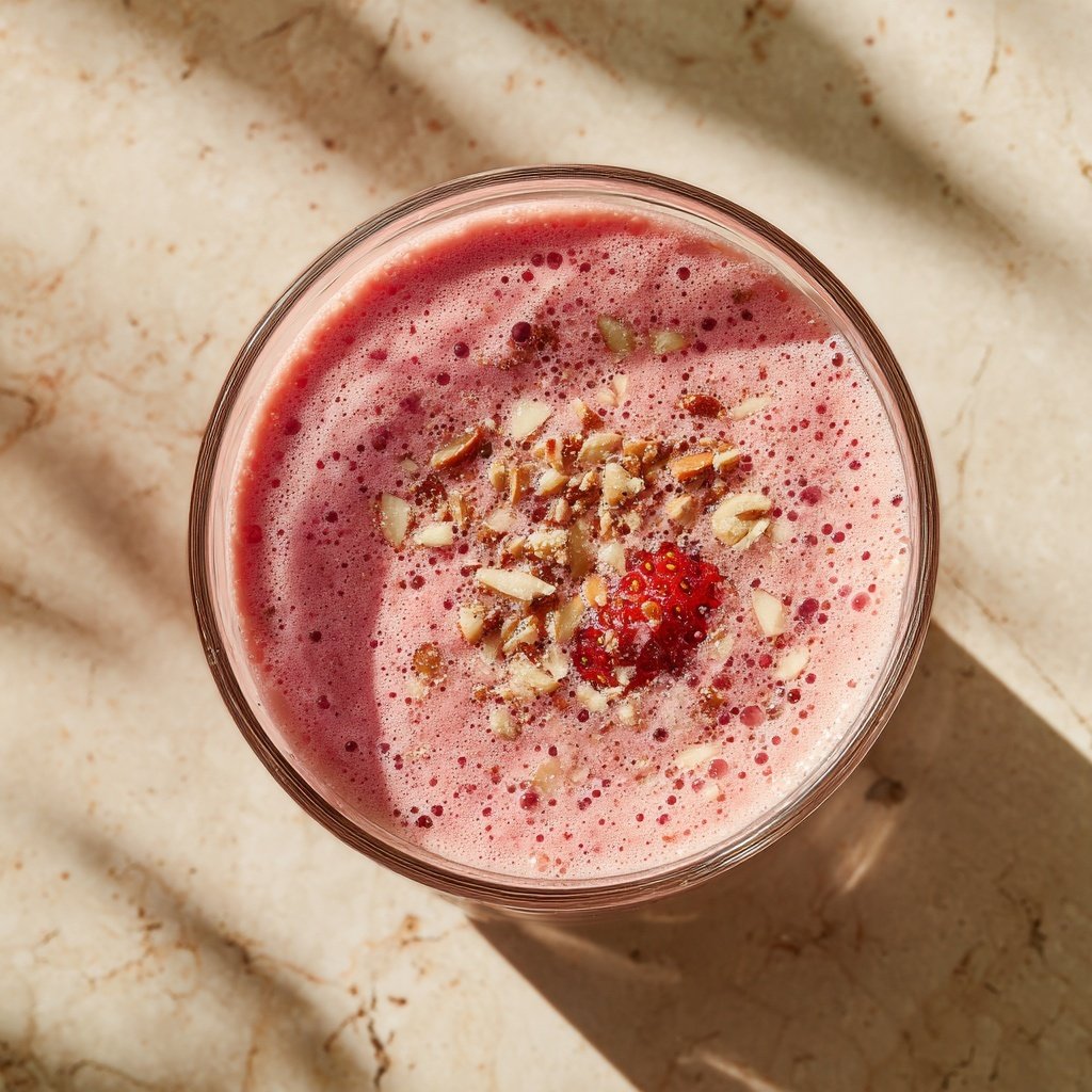 Strawberry Almond Smoothie