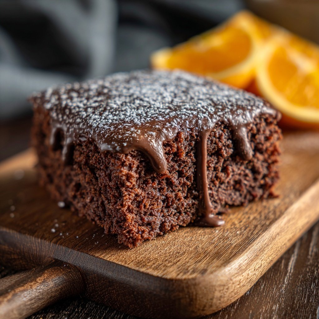 Chocolate Orange Snack Cake