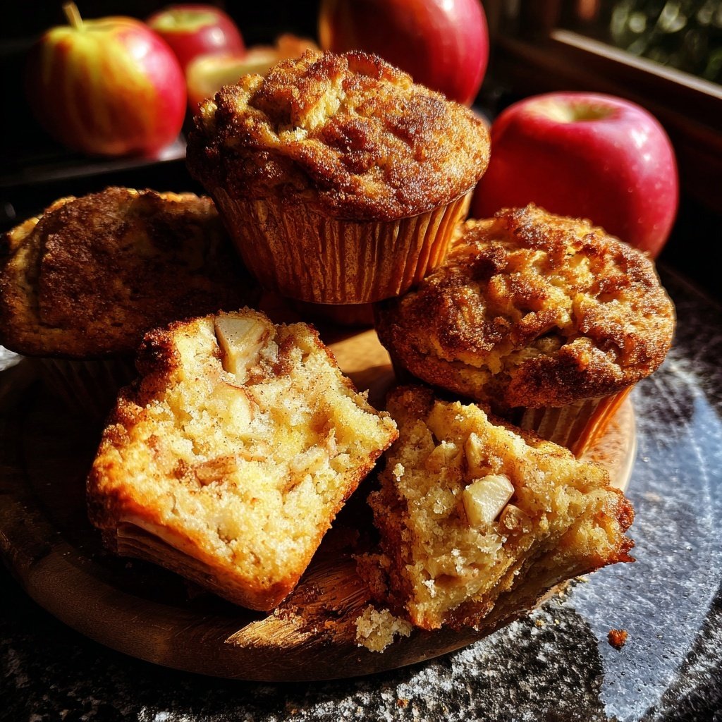 Apple Cinnamon Breakfast Muffins