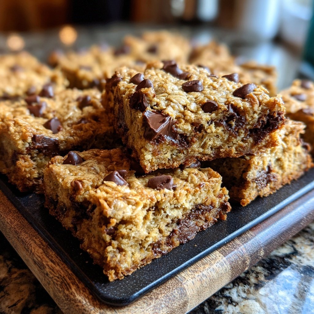 Chocolate Chip Oat Bars