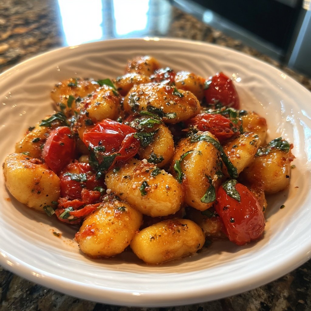 Sunday Tomato Basil Gnocchi