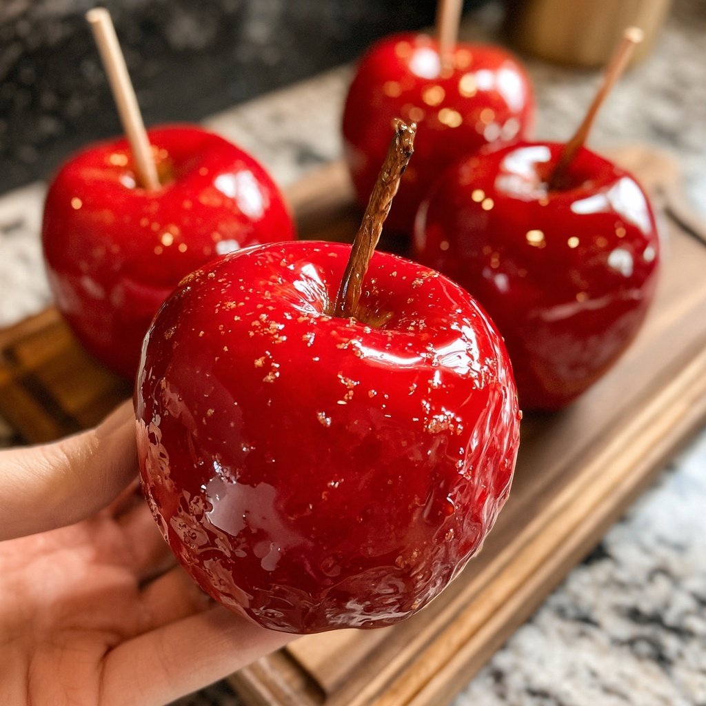 Classic Red Candy Apples