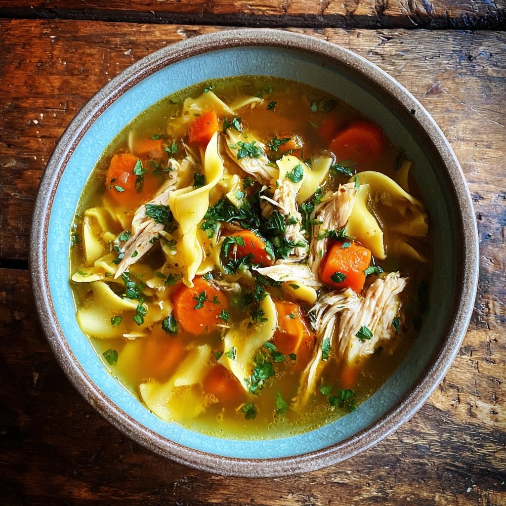 Healthy Chicken Noodle Soup