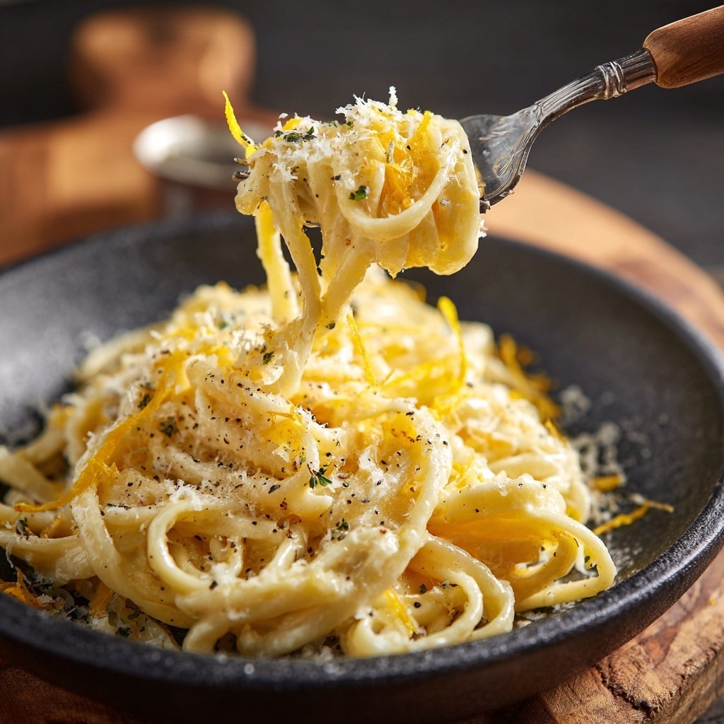 Romantic Lemon Parmesan Pasta