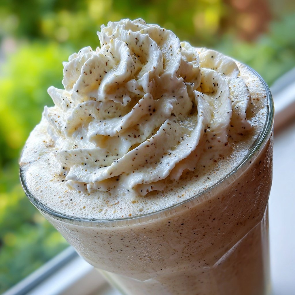 Vanilla Bean Frappuccino Copycat