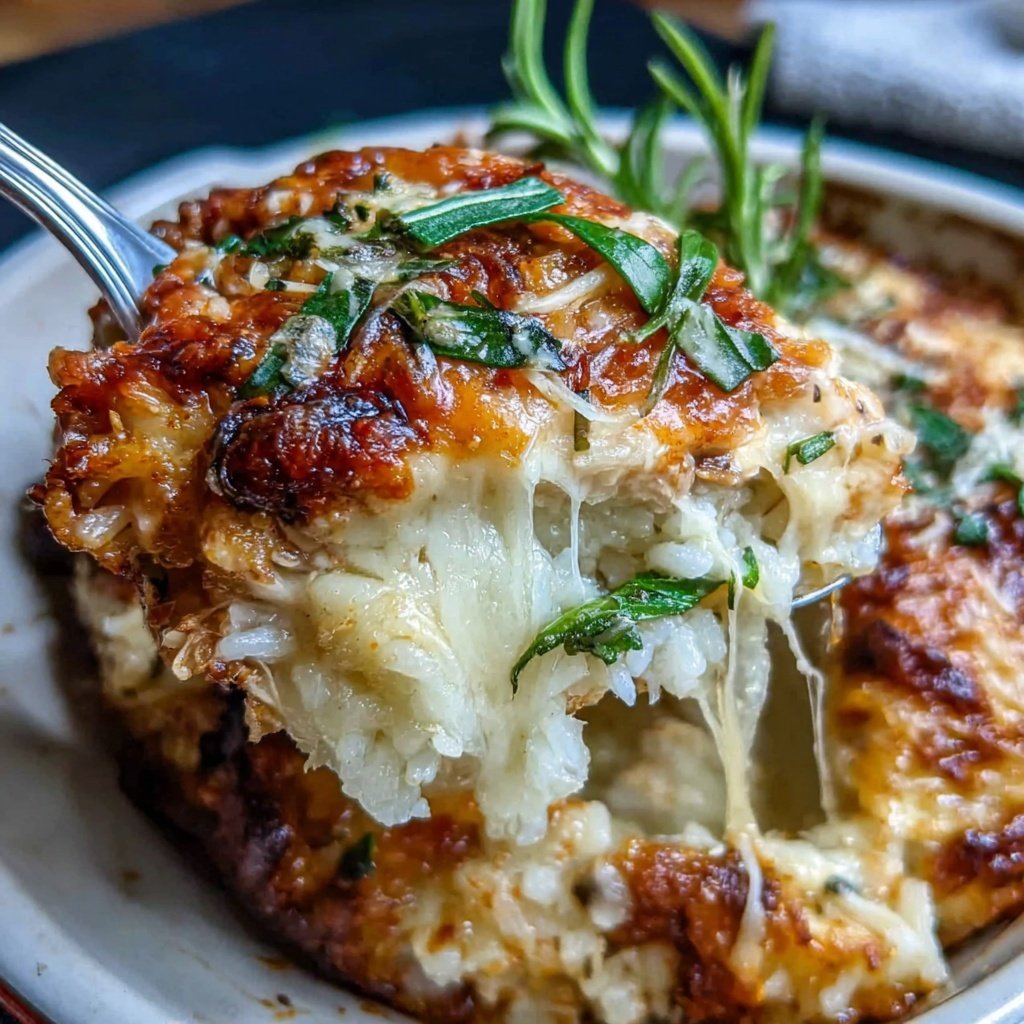 Rotisserie Chicken Rice Bake