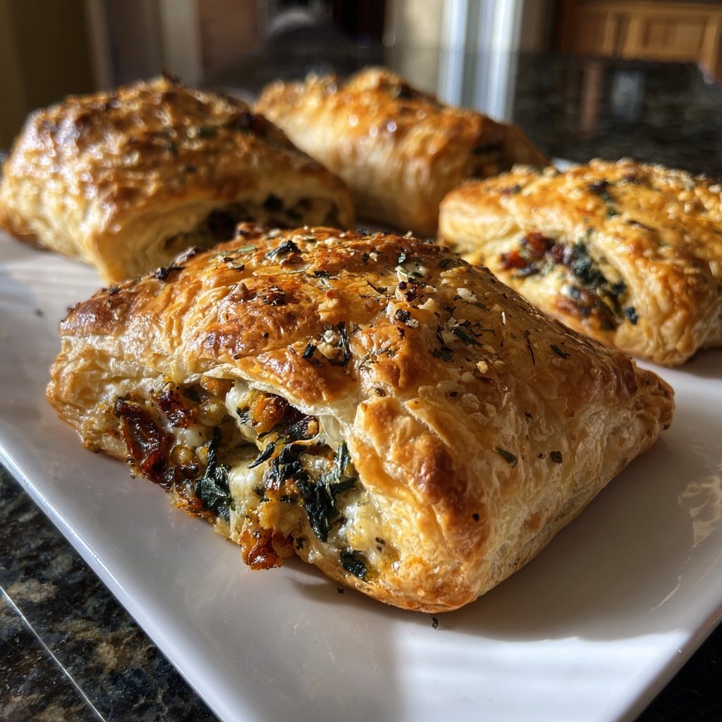 Super Bowl Party Food Savory Puff Pastries