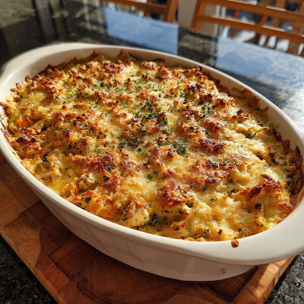 Comfort Food Creamy Chicken Bake